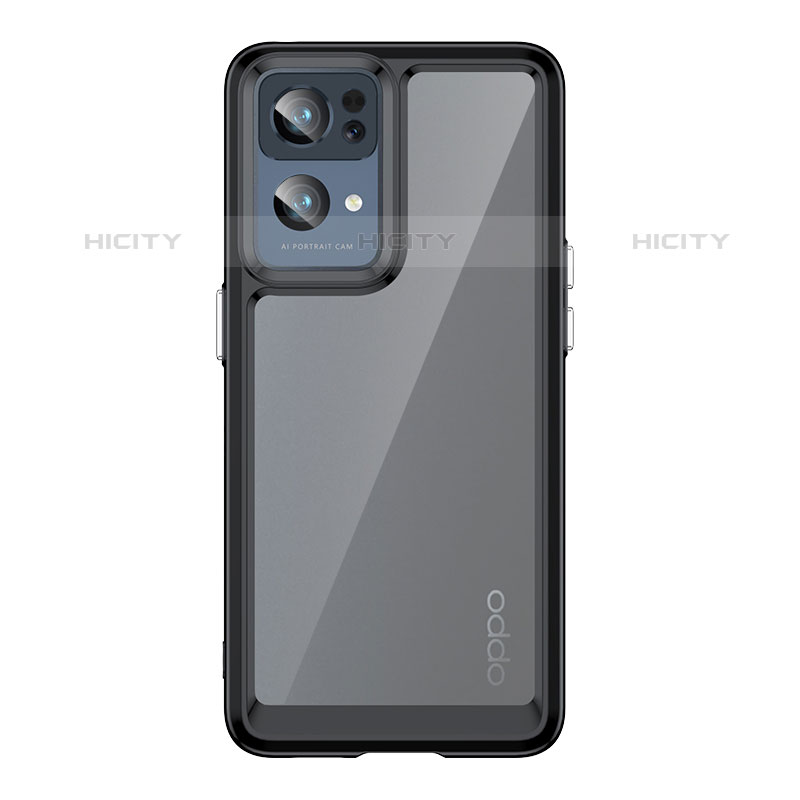 Custodia Silicone Trasparente Laterale Cover J01S per Oppo Reno7 Pro 5G