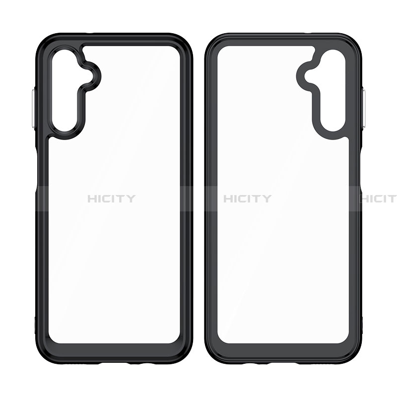 Custodia Silicone Trasparente Laterale Cover J01S per Samsung Galaxy A14 4G