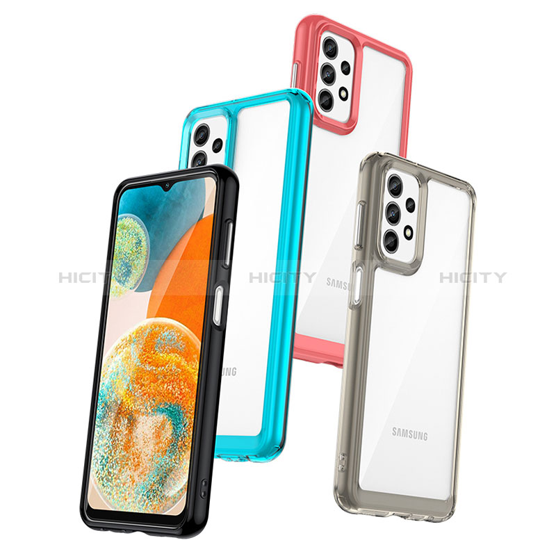 Custodia Silicone Trasparente Laterale Cover J01S per Samsung Galaxy A23 5G