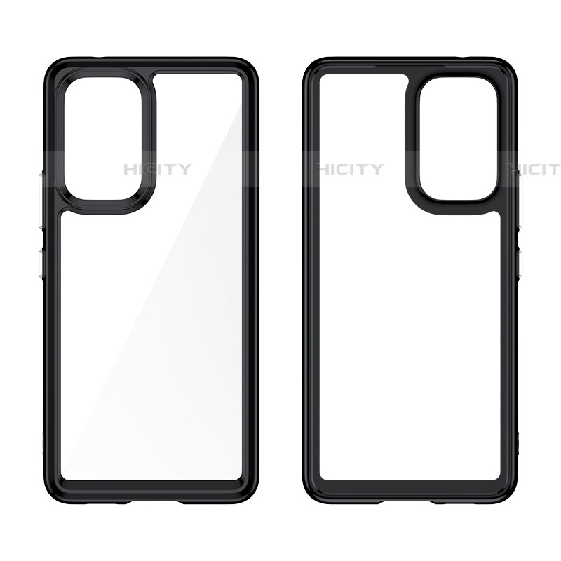 Custodia Silicone Trasparente Laterale Cover J01S per Samsung Galaxy A53 5G