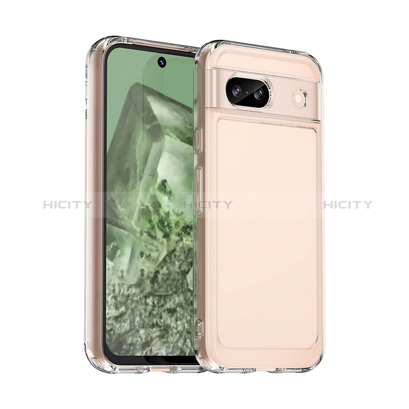 Custodia Silicone Trasparente Laterale Cover J02S per Google Pixel 8a 5G