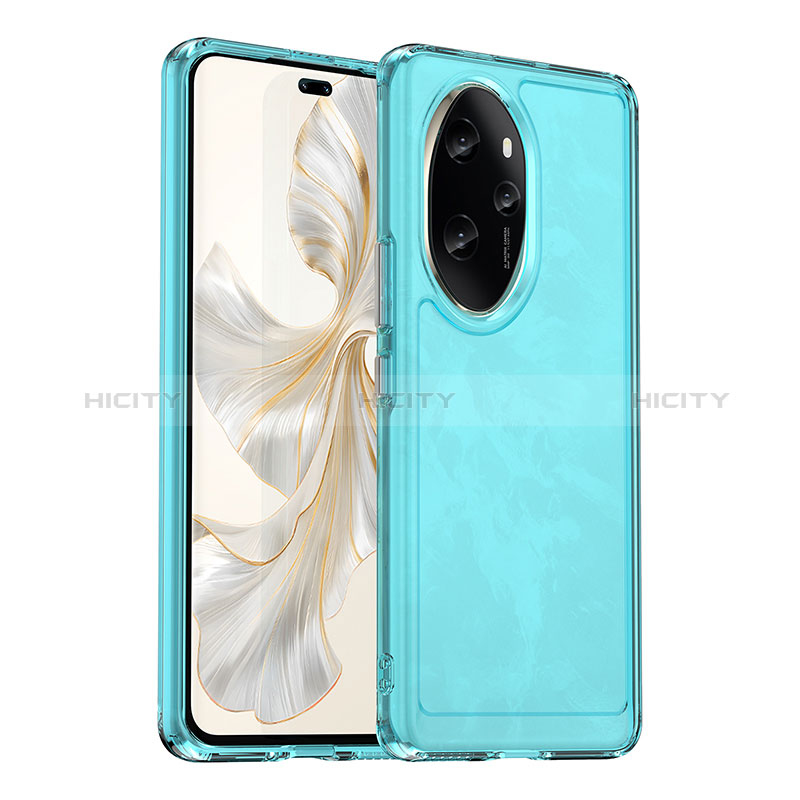 Custodia Silicone Trasparente Laterale Cover J02S per Huawei Honor 100 Pro 5G