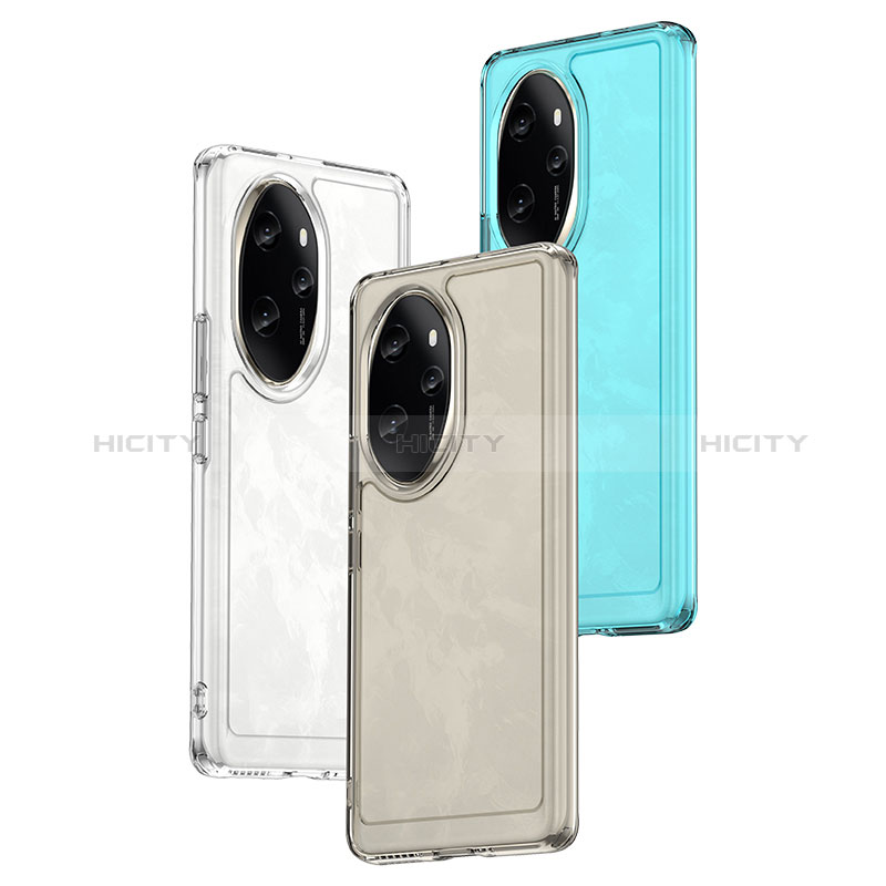 Custodia Silicone Trasparente Laterale Cover J02S per Huawei Honor 100 Pro 5G