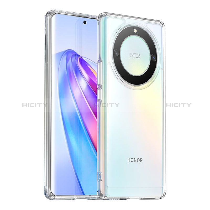 Custodia Silicone Trasparente Laterale Cover J02S per Huawei Honor X9a 5G