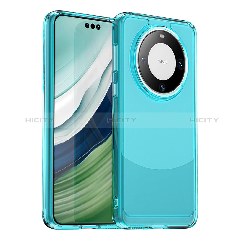 Custodia Silicone Trasparente Laterale Cover J02S per Huawei Mate 60 Pro