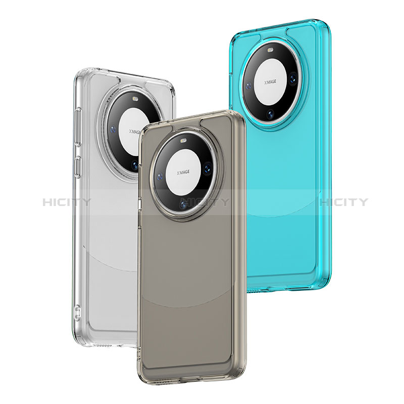 Custodia Silicone Trasparente Laterale Cover J02S per Huawei Mate 60 Pro