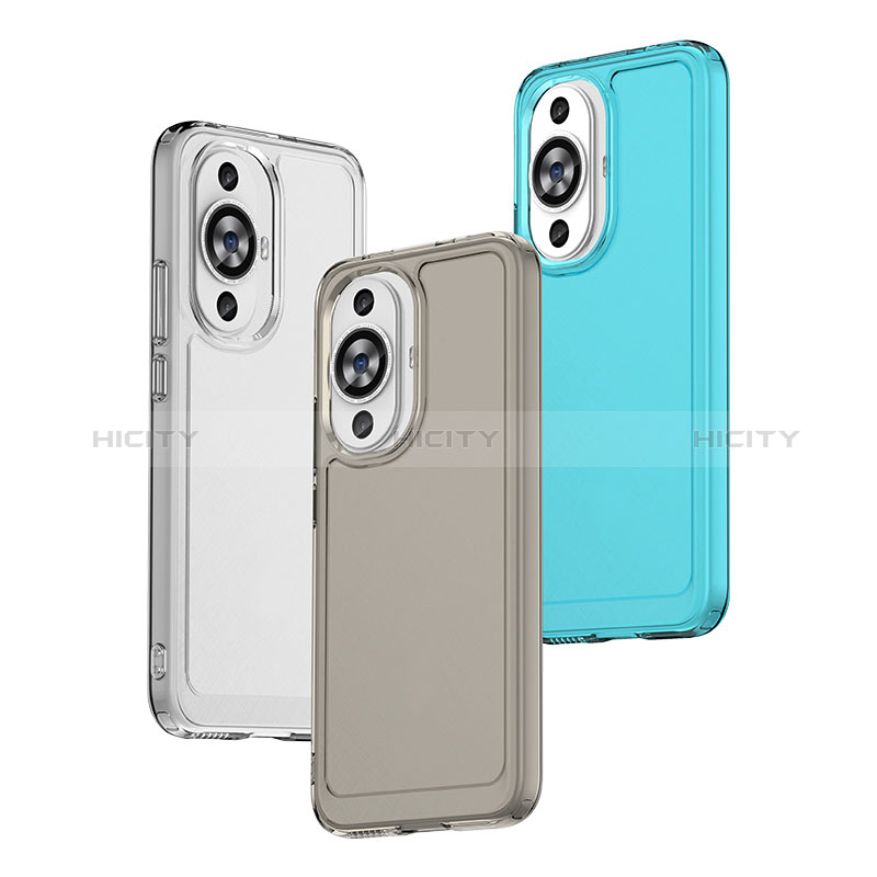 Custodia Silicone Trasparente Laterale Cover J02S per Huawei Nova 11