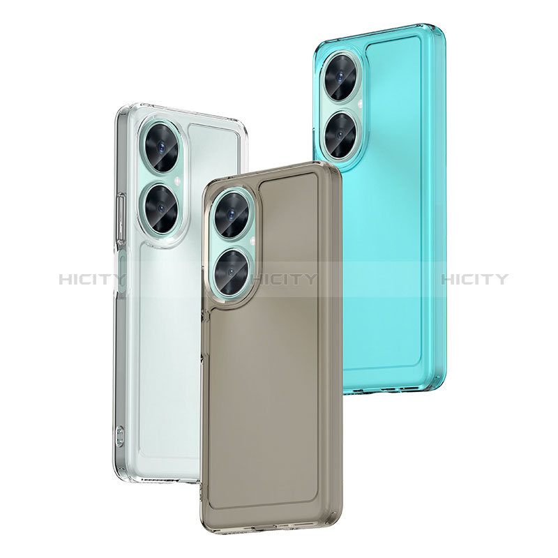 Custodia Silicone Trasparente Laterale Cover J02S per Huawei Nova 11i