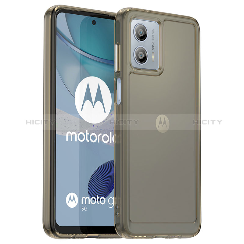 Custodia Silicone Trasparente Laterale Cover J02S per Motorola Moto G53 5G