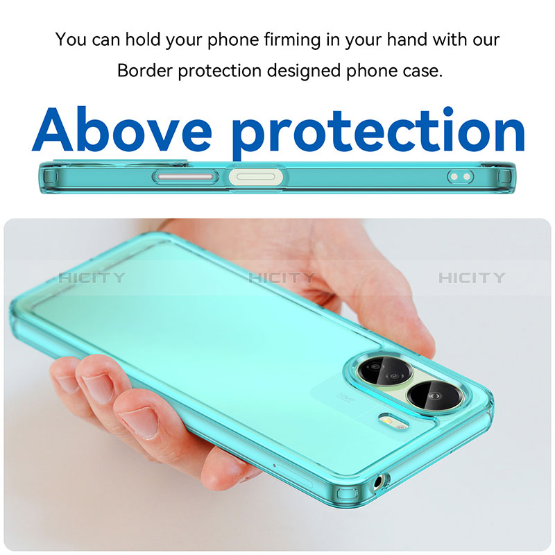 Custodia Silicone Trasparente Laterale Cover J02S per Xiaomi Poco C65