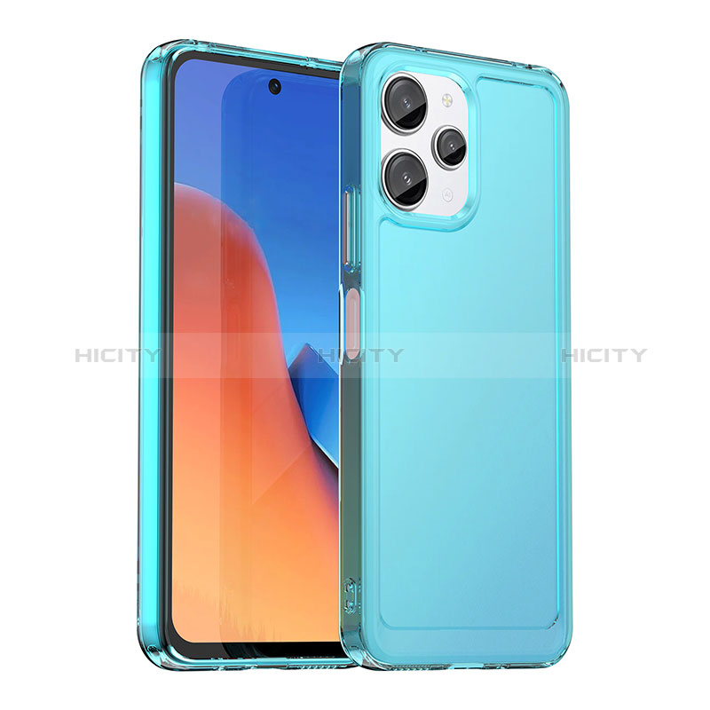 Custodia Silicone Trasparente Laterale Cover J02S per Xiaomi Poco M6 Pro 5G