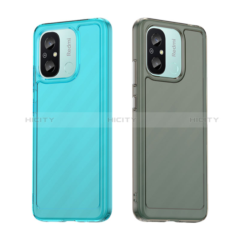 Custodia Silicone Trasparente Laterale Cover J02S per Xiaomi Redmi 12C 4G