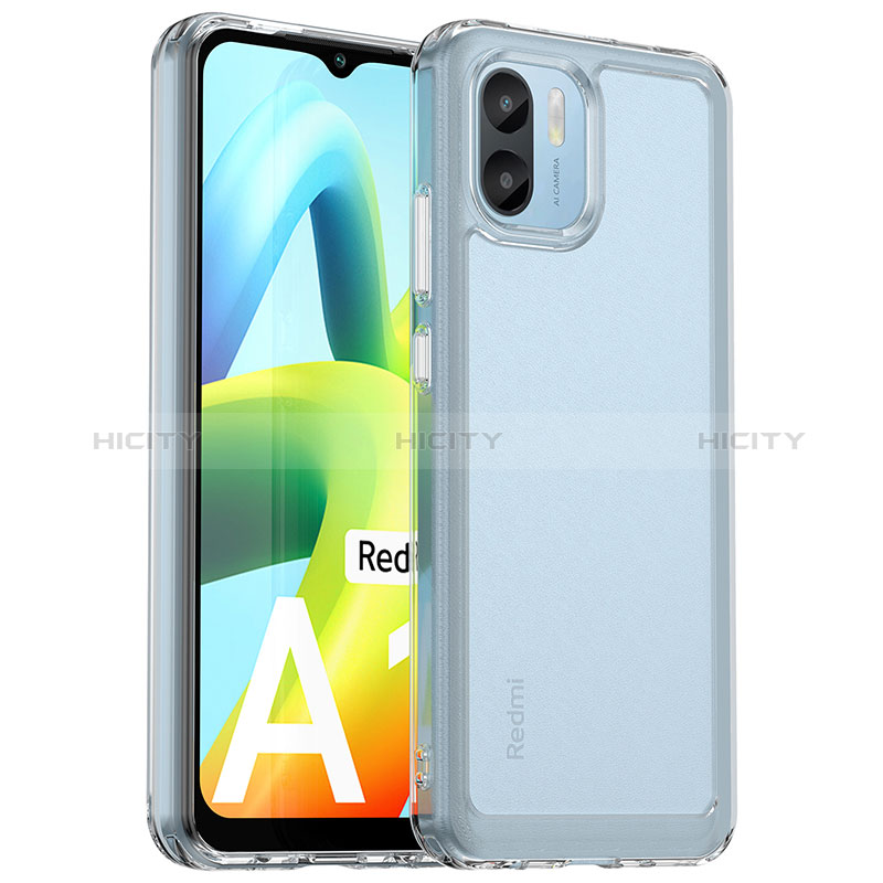 Custodia Silicone Trasparente Laterale Cover J02S per Xiaomi Redmi A1 Chiaro