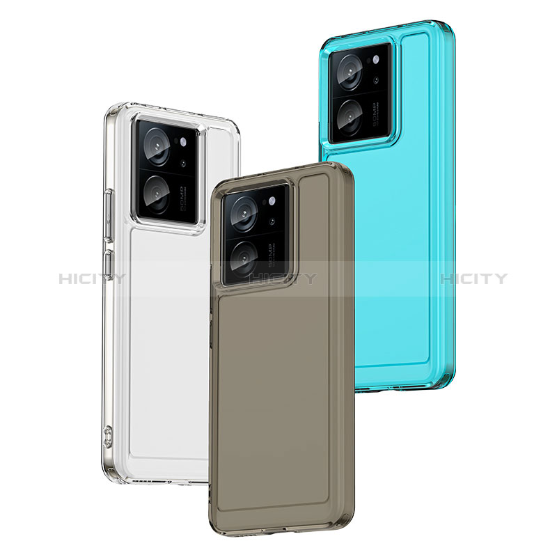 Custodia Silicone Trasparente Laterale Cover J02S per Xiaomi Redmi K60 Ultra 5G