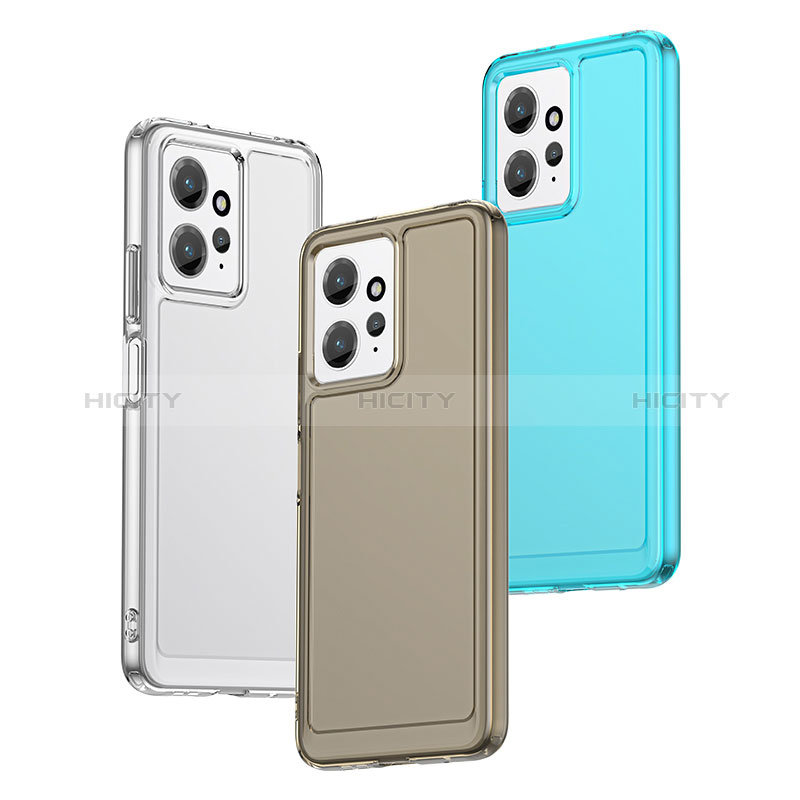 Custodia Silicone Trasparente Laterale Cover J02S per Xiaomi Redmi Note 12 4G