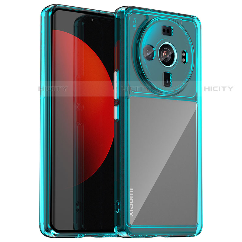 Custodia Silicone Trasparente Laterale Cover M01 per Xiaomi Mi 12 Ultra 5G