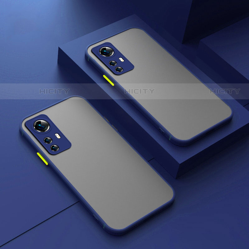 Custodia Silicone Trasparente Laterale Cover M01 per Xiaomi Mi 12S 5G Blu