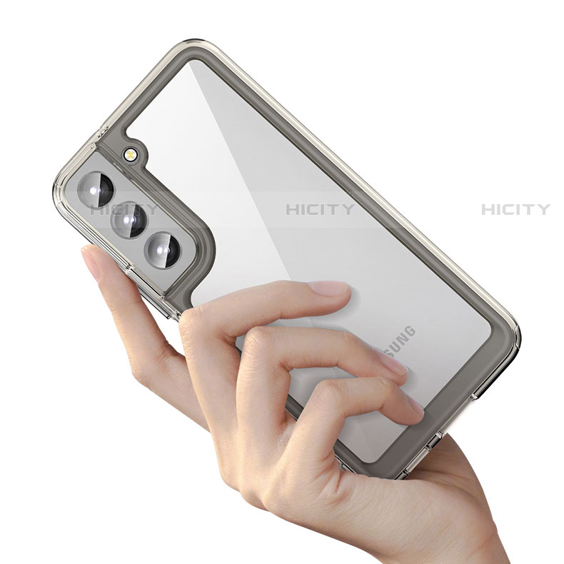 Custodia Silicone Trasparente Laterale Cover M03 per Samsung Galaxy S21 FE 5G