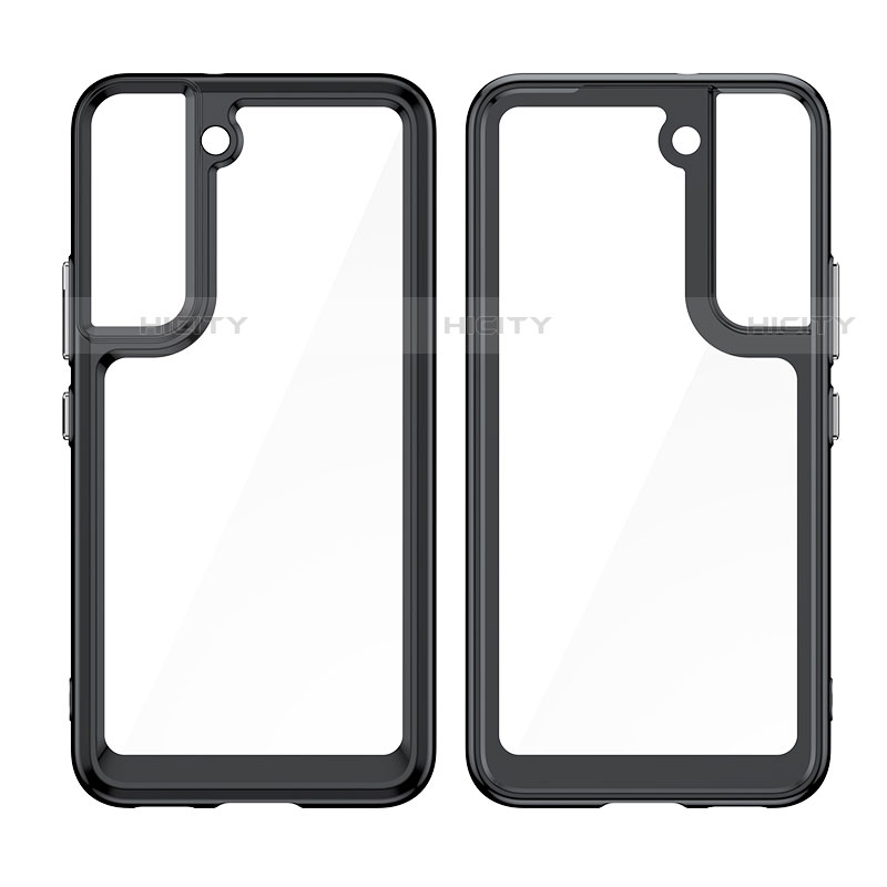 Custodia Silicone Trasparente Laterale Cover M03 per Samsung Galaxy S22 Plus 5G