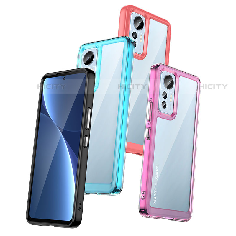 Custodia Silicone Trasparente Laterale Cover M06 per Xiaomi Mi 12S Pro 5G