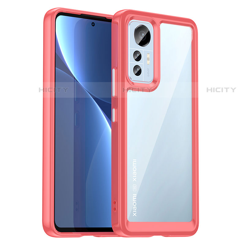 Custodia Silicone Trasparente Laterale Cover M06 per Xiaomi Mi 12S Pro 5G