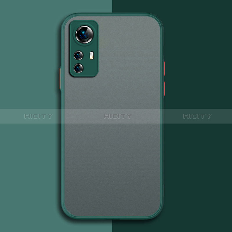 Custodia Silicone Trasparente Laterale Cover P02 per Xiaomi Redmi Note 12S Verde Notte