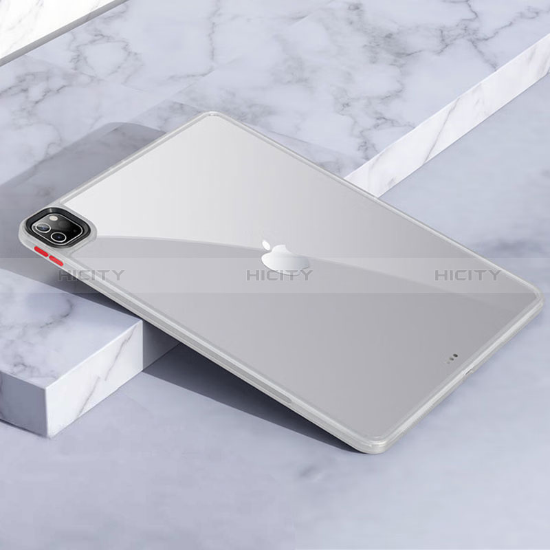 Custodia Silicone Trasparente Laterale Cover per Apple iPad Pro 11 (2022)