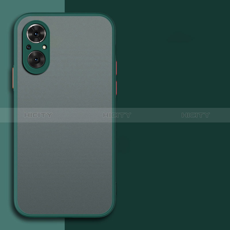 Custodia Silicone Trasparente Laterale Cover per Huawei Nova 9 SE Verde