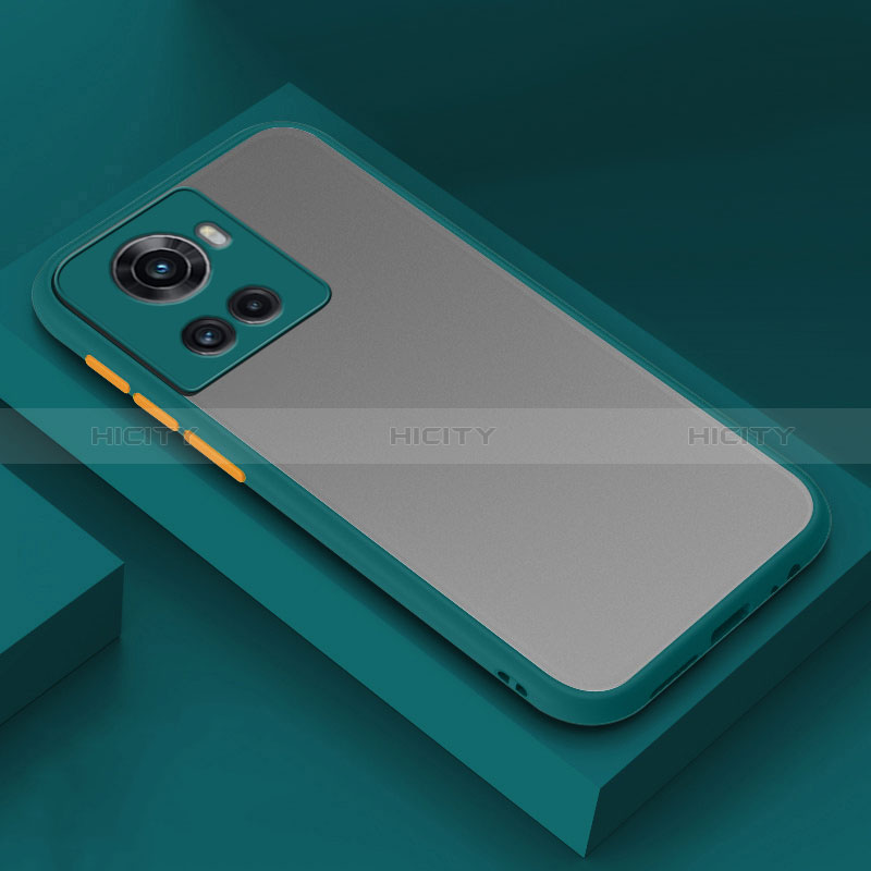 Custodia Silicone Trasparente Laterale Cover per OnePlus Ace 5G Verde