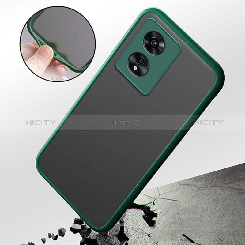 Custodia Silicone Trasparente Laterale Cover per Oppo A78 5G