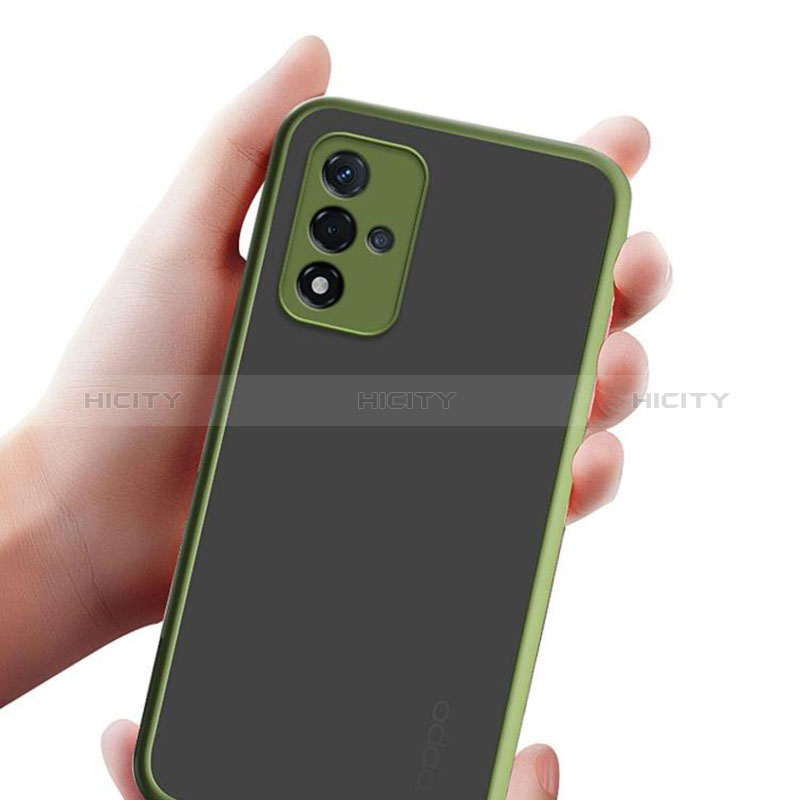 Custodia Silicone Trasparente Laterale Cover per Oppo A93s 5G