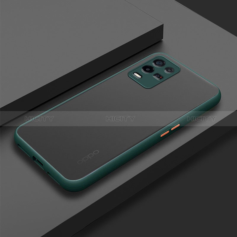 Custodia Silicone Trasparente Laterale Cover per Oppo K9X 5G