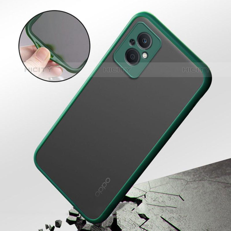 Custodia Silicone Trasparente Laterale Cover per Oppo Reno8 Lite 5G