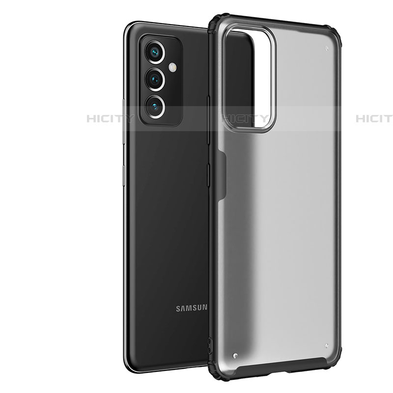 Custodia Silicone Trasparente Laterale Cover per Samsung Galaxy A24 4G Nero