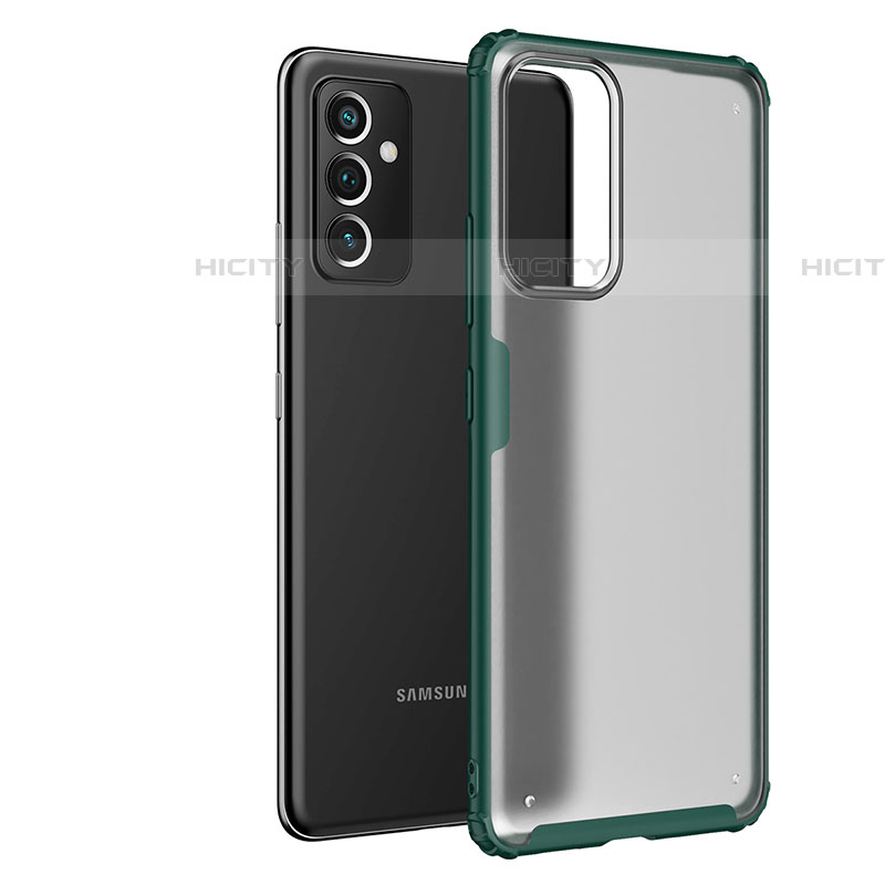 Custodia Silicone Trasparente Laterale Cover per Samsung Galaxy A24 4G Verde