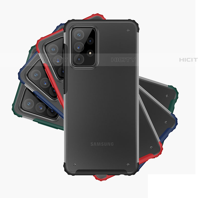 Custodia Silicone Trasparente Laterale Cover per Samsung Galaxy A72 4G