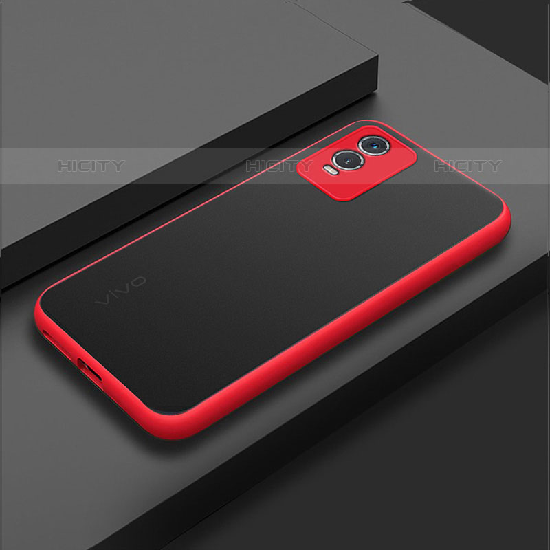 Custodia Silicone Trasparente Laterale Cover per Vivo Y74s 5G