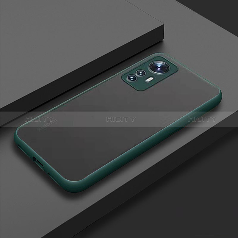 Custodia Silicone Trasparente Laterale Cover per Xiaomi Redmi Note 12S Verde