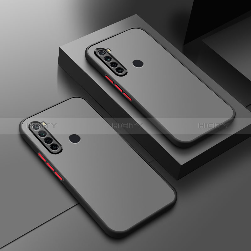 Custodia Silicone Trasparente Laterale Cover per Xiaomi Redmi Note 8 (2021)