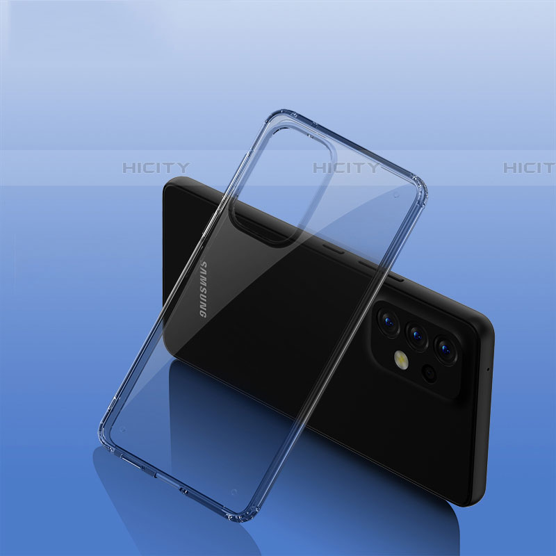 Custodia Silicone Trasparente Laterale Cover W01L per Samsung Galaxy A73 5G