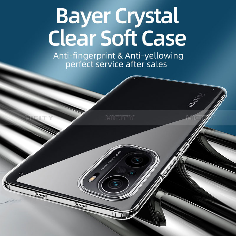 Custodia Silicone Trasparente Laterale Cover W01L per Xiaomi Mi 11i 5G