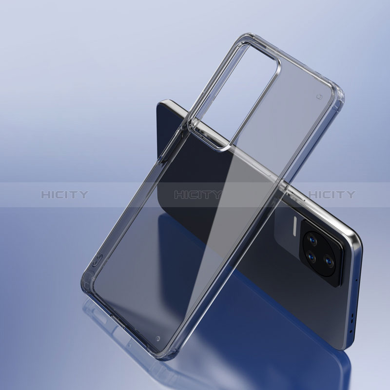 Custodia Silicone Trasparente Laterale Cover W01L per Xiaomi Poco F4 5G