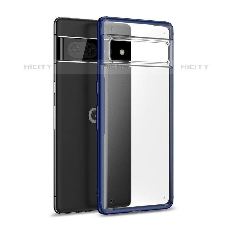 Custodia Silicone Trasparente Laterale Cover WL1 per Google Pixel 7 5G