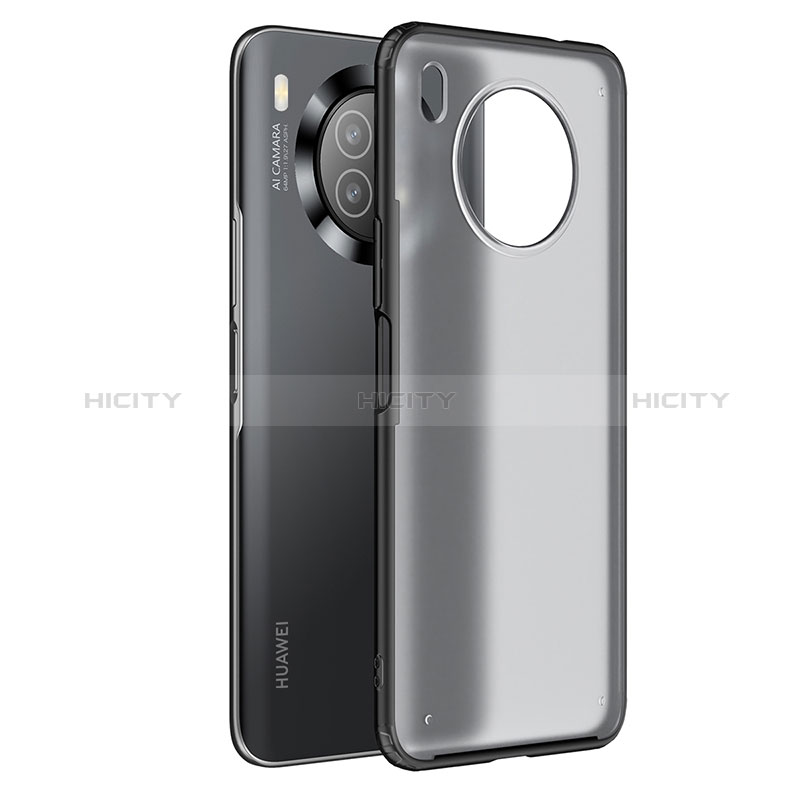 Custodia Silicone Trasparente Laterale Cover WL1 per Huawei Nova 8i Nero