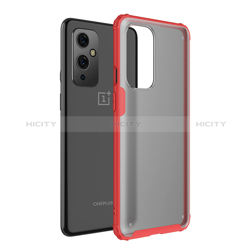 Custodia Silicone Trasparente Laterale Cover WL1 per OnePlus 9 5G