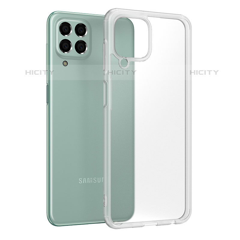 Custodia Silicone Trasparente Laterale Cover WL1 per Samsung Galaxy M33 5G Chiaro