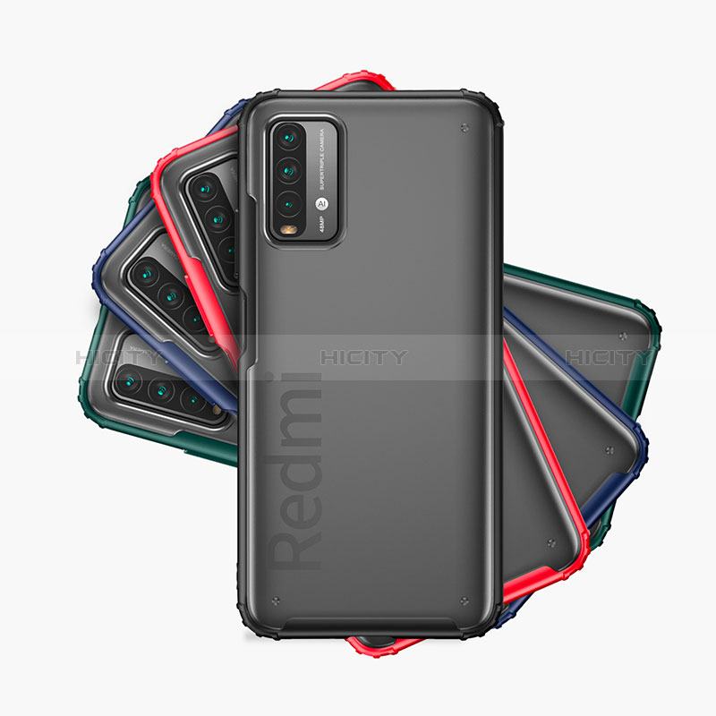 Custodia Silicone Trasparente Laterale Cover WL1 per Xiaomi Redmi 9T 4G