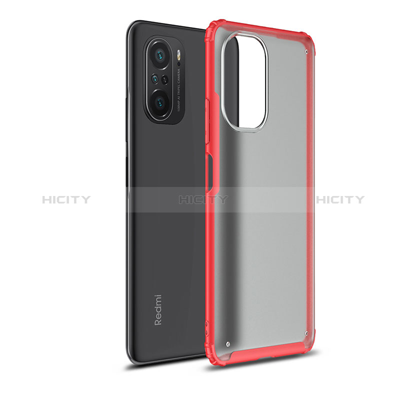 Custodia Silicone Trasparente Laterale Cover WL1 per Xiaomi Redmi K40 Pro 5G