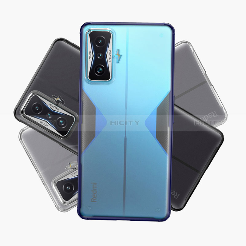 Custodia Silicone Trasparente Laterale Cover WL1 per Xiaomi Redmi K50 Gaming 5G