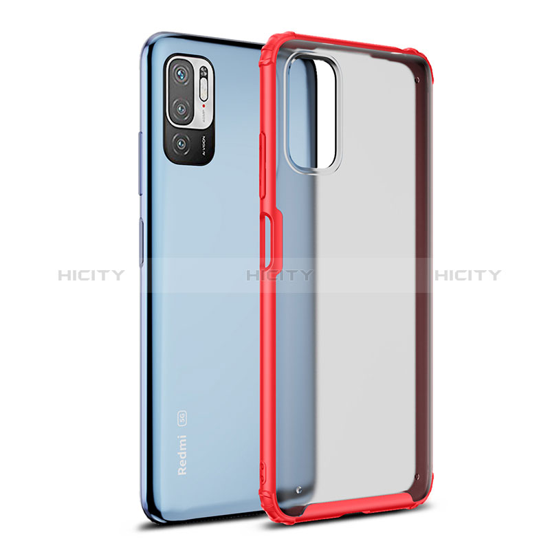 Custodia Silicone Trasparente Laterale Cover WL1 per Xiaomi Redmi Note 10 5G